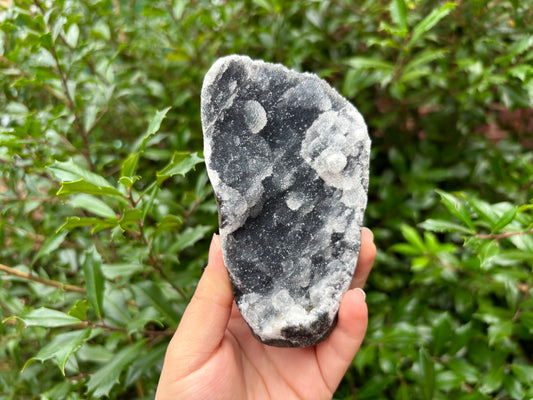 Natural Chalcedony Unique Mineral Specimen for Healing, Meditation, Energy Work, Collectors & Home Decor - RMI813