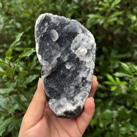 Natural Chalcedony Unique Mineral Specimen for Healing, Meditation, Energy Work, Collectors & Home Decor - RMI813