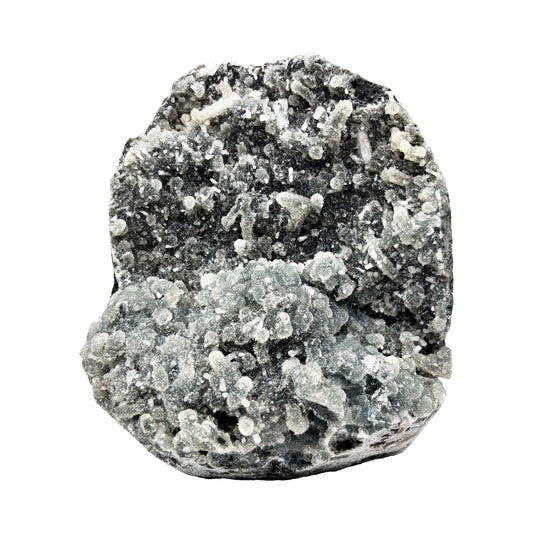 Natural Chalcedony Crystal Specimen Beautiful Decorative Stone for Home, Office, Meditation Space & Energy Decor - RMI818