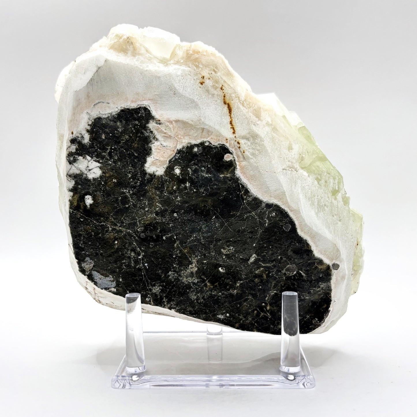 Natural Stilbite & Green Apophyllite Mineral Specimen Beautiful Crystal Cluster for Healing, Meditation, Energy Work, Collectors & Home Decor Display - RMI819