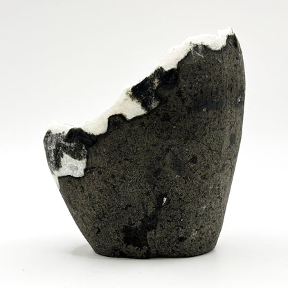 Natural Chalcedony with Stilbite Mineral Specimen - Gem Avenue