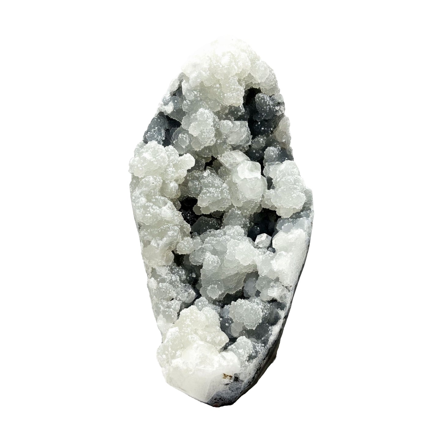Natural Chalcedony & Apophyllite Mineral Specimen - Gem Avenue
