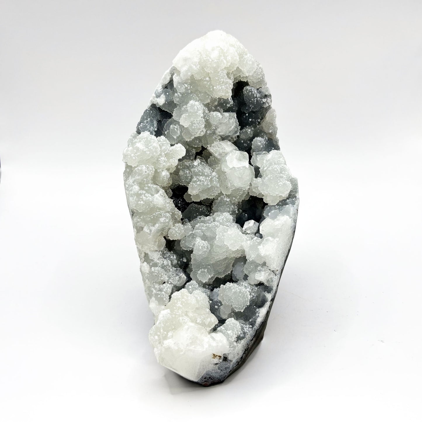 Natural Chalcedony & Apophyllite Mineral Specimen - Gem Avenue