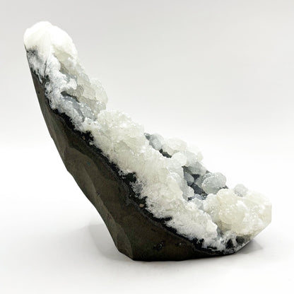 Natural Chalcedony & Apophyllite Mineral Specimen - Gem Avenue