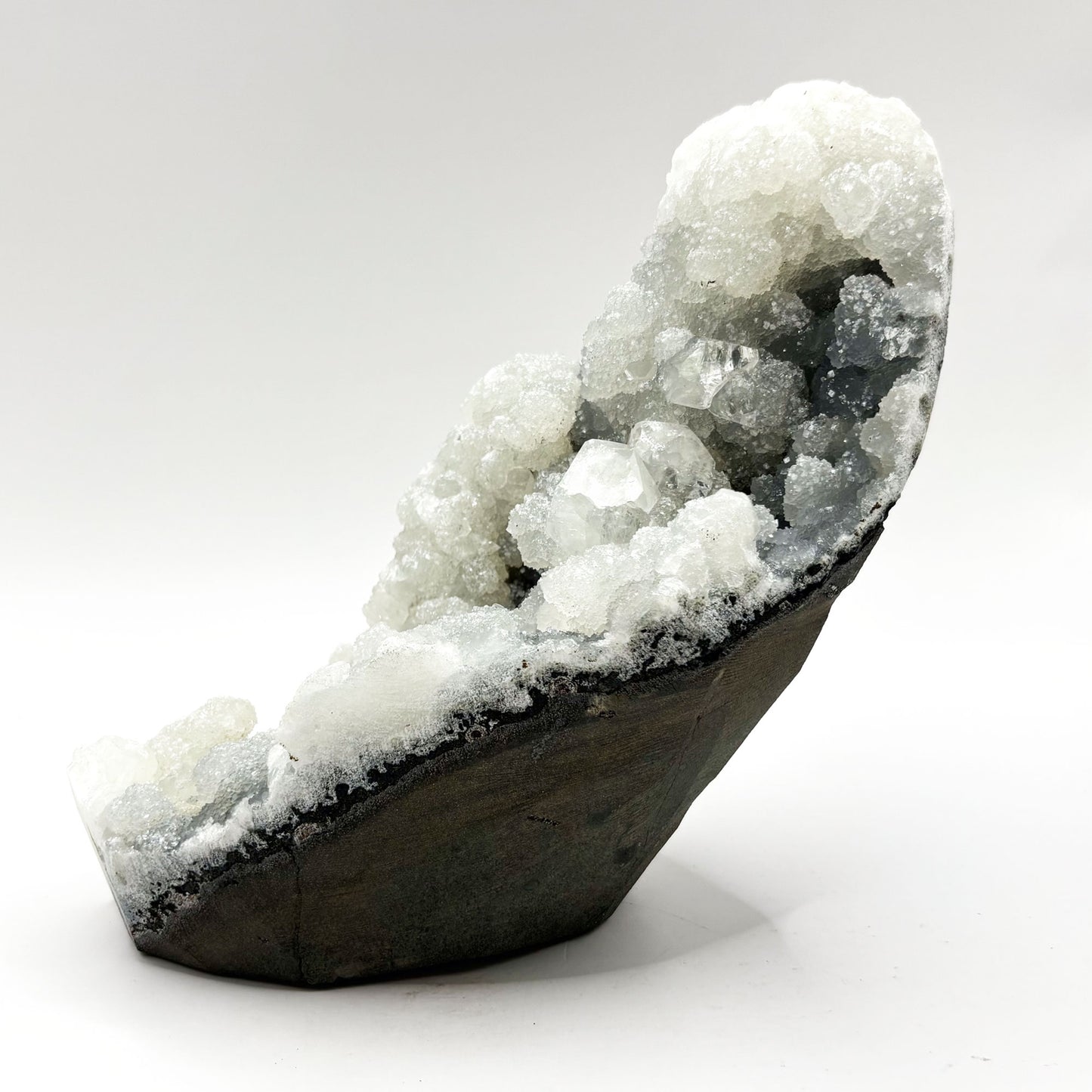 Natural Chalcedony & Apophyllite Mineral Specimen - Gem Avenue