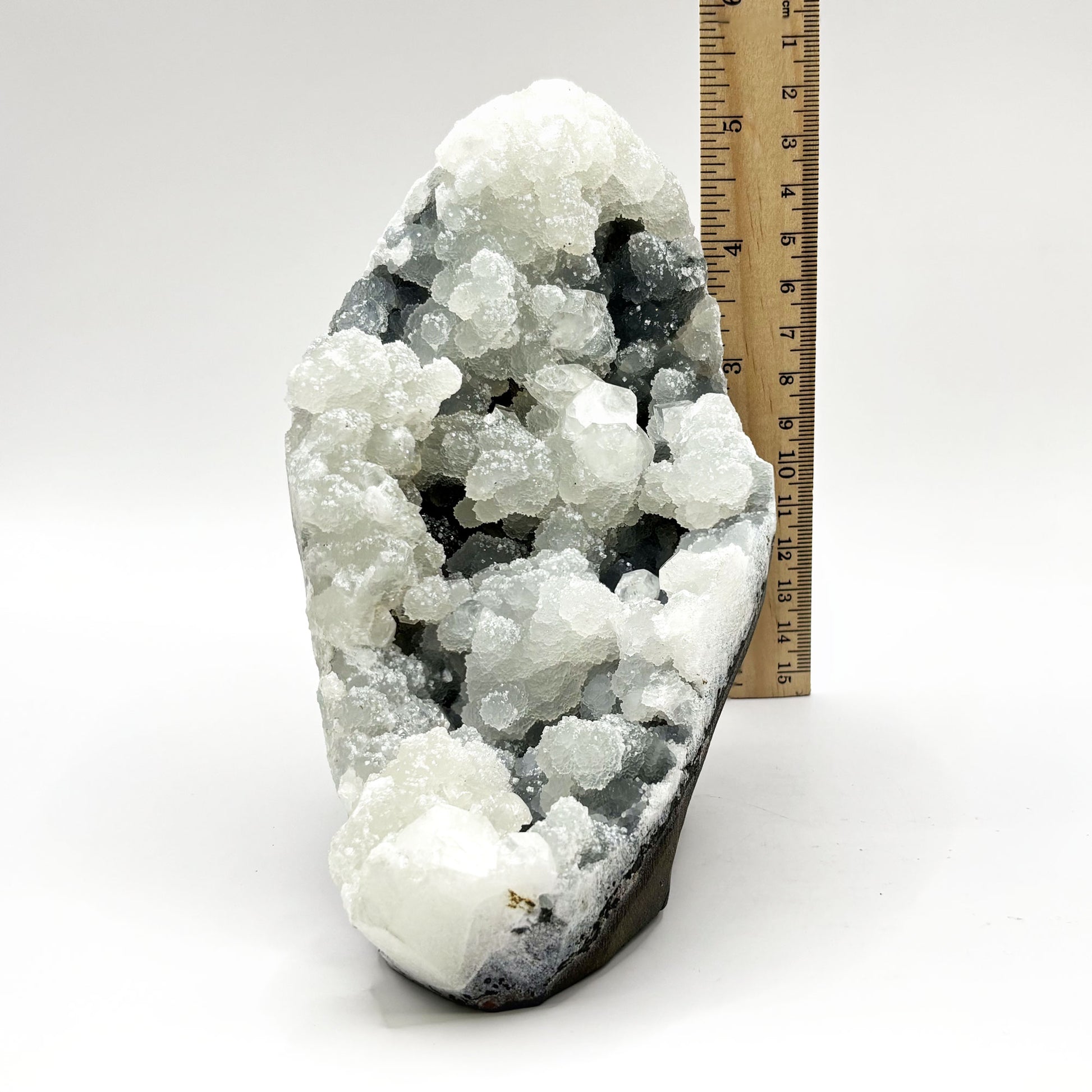 Natural Chalcedony & Apophyllite Mineral Specimen - Gem Avenue
