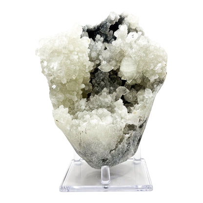 Natural Chalcedony & Apophyllite Mineral Specimen - Gem Avenue