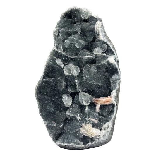 Natural Stilbite & Chalcedony Mineral Specimen - Gem Avenue