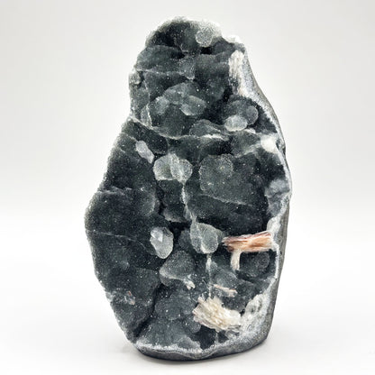 Natural Stilbite & Chalcedony Mineral Specimen - Gem Avenue