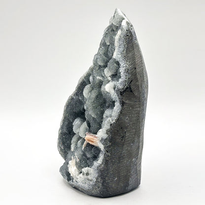 Natural Stilbite & Chalcedony Mineral Specimen - Gem Avenue