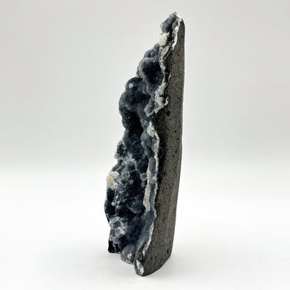 Natural Chalcedony Mineral Specimen Unique Crystal Cluster for Collectors, Healing Energy, and Decorative Display - RMI836
