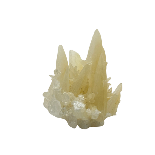 Natural Calcite Crystal Cluster Mineral Specimen for Energy Healing, Meditation, Collection & Home Decorative Display - RMI842