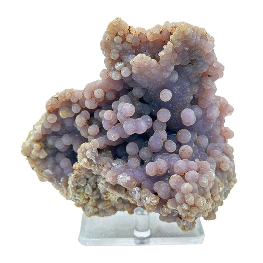 Natural Purple Grape Agate Crystal Cluster for Energy Healing, Meditation & Home Decorative Display- RMI848