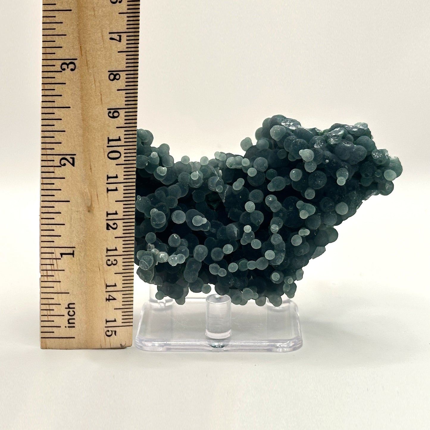 Natural Green Grape Agate Cluster Mineral Specimen for Crystal Collection & Peaceful Home Decor - RMI850