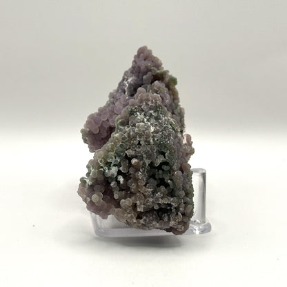 Natural Purple Grape Agate Mineral Specimen with Beautiful Crystal Formations for Meditation & Home Decor - RMI852