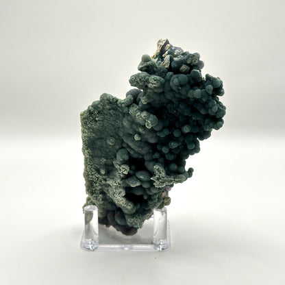 Natural Purple and Green Grape Agate Mineral Specimen with Unique Crystal Formations for Energy Healing & Home Decor - RMI854