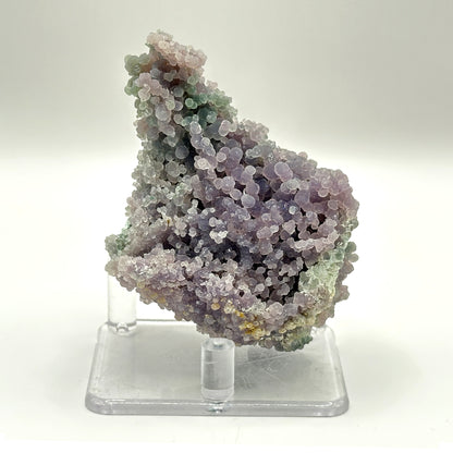 Natural Purple Grape Agate Mineral Specimen with Unique Crystal Formations for Energy Healing, Meditation & Home Decor - RMI857