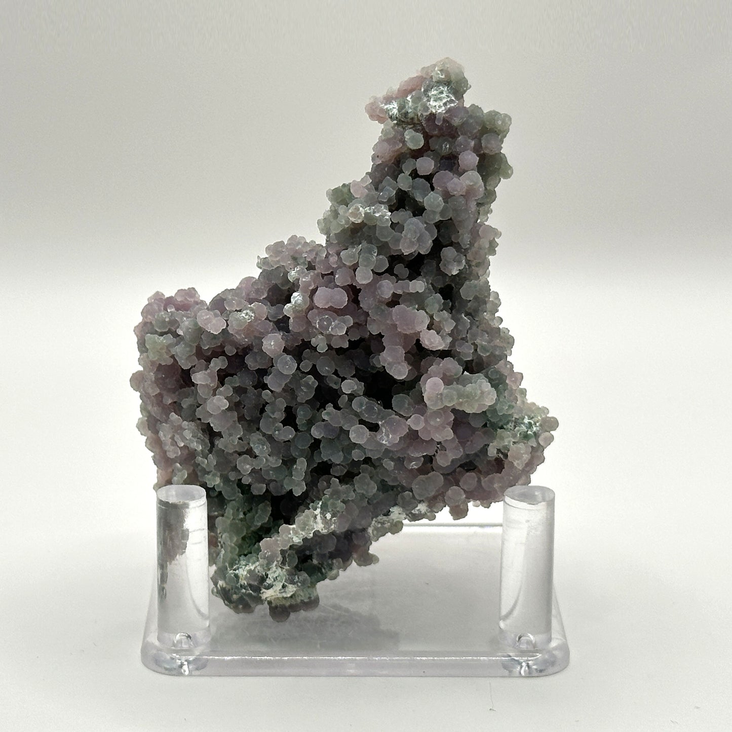 Natural Purple Grape Agate Mineral Specimen with Unique Crystal Formations for Energy Healing, Meditation & Home Decor - RMI857
