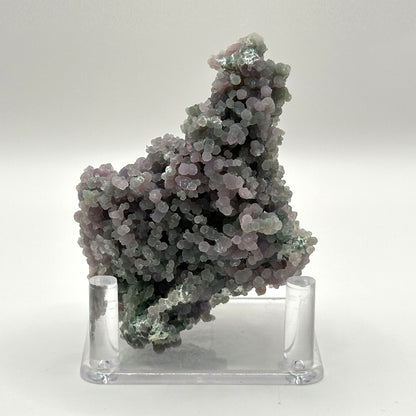 Natural Purple Grape Agate Mineral Specimen with Unique Crystal Formations for Energy Healing, Meditation & Home Decor - RMI857