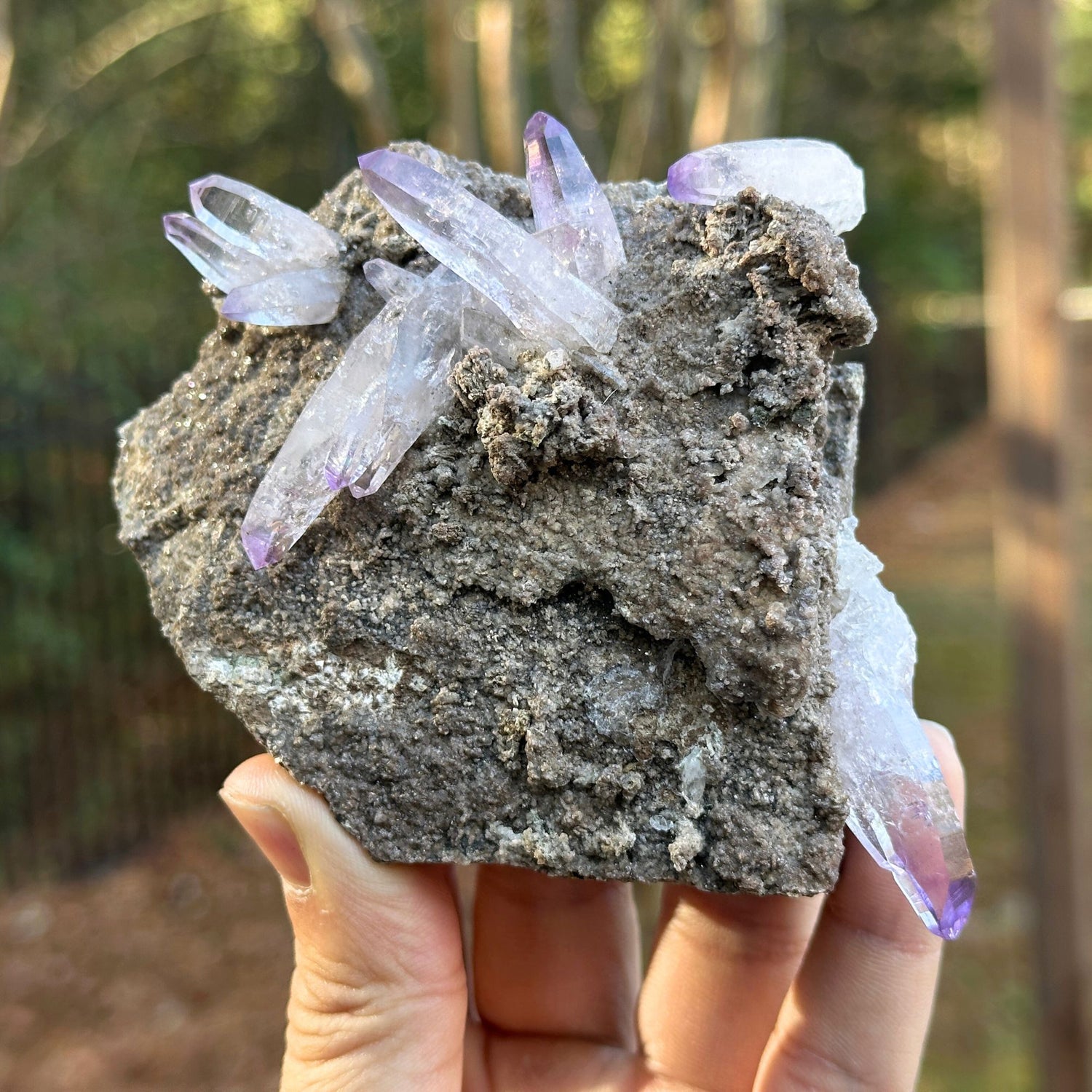 Natural Veracruz Amethyst Mineral Specimen - Gem Avenue Retail