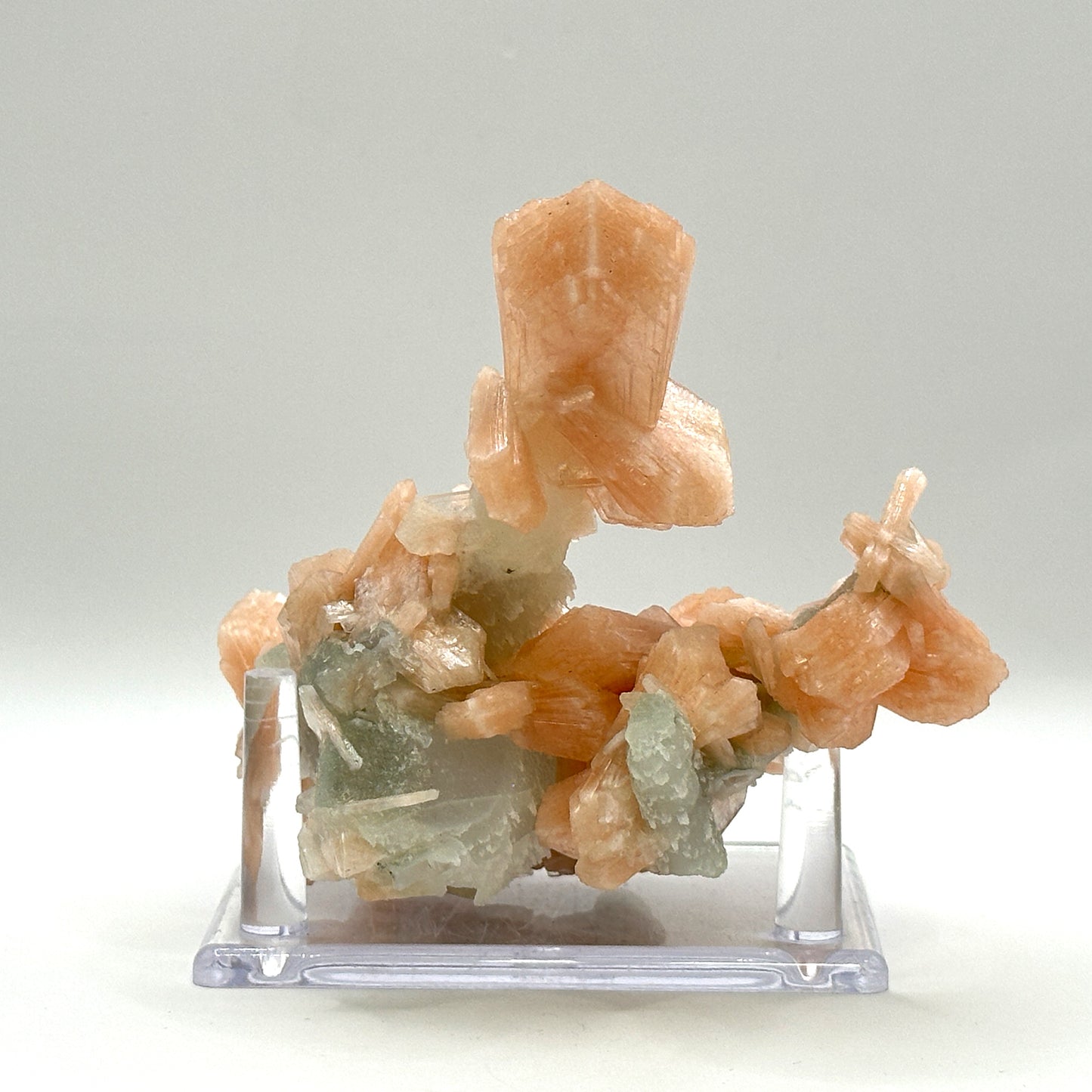 Natural Stilbite & Chalcedony Mineral Specimen - Gem Avenue Retail