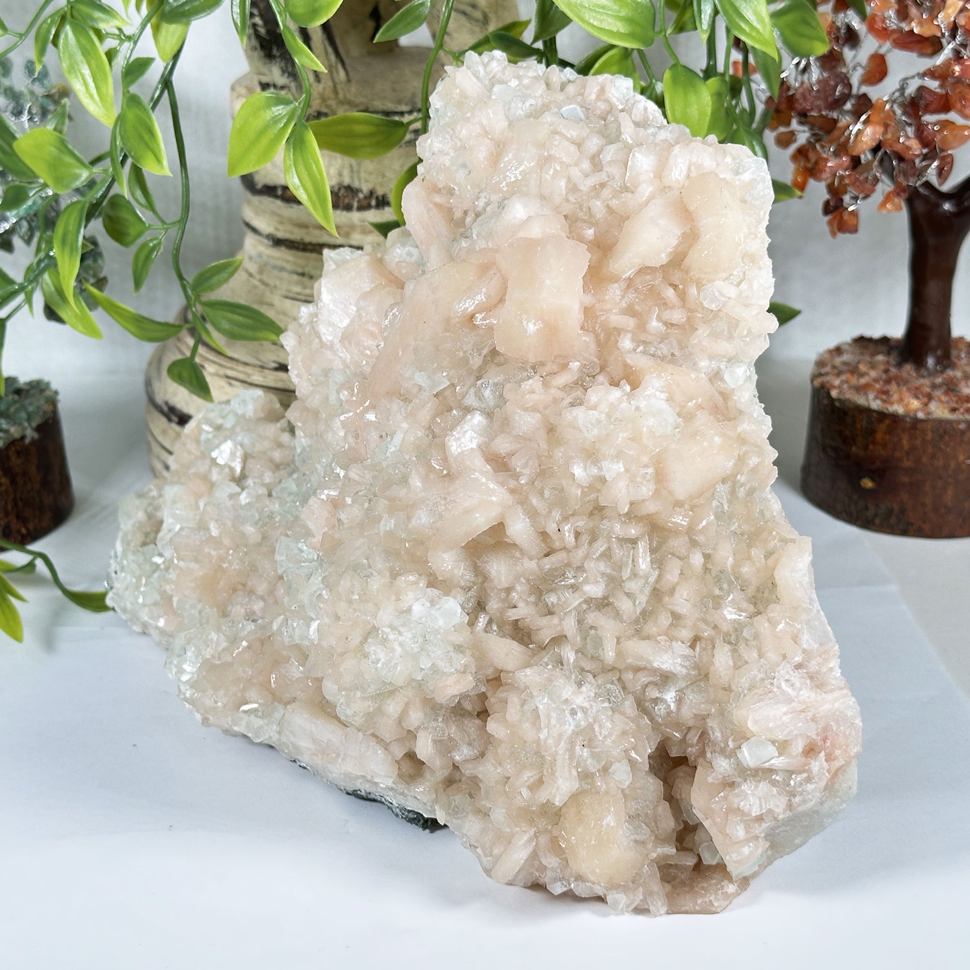 Stilbite Apophyllite Mineral Specimen - Gem Avenue Retail