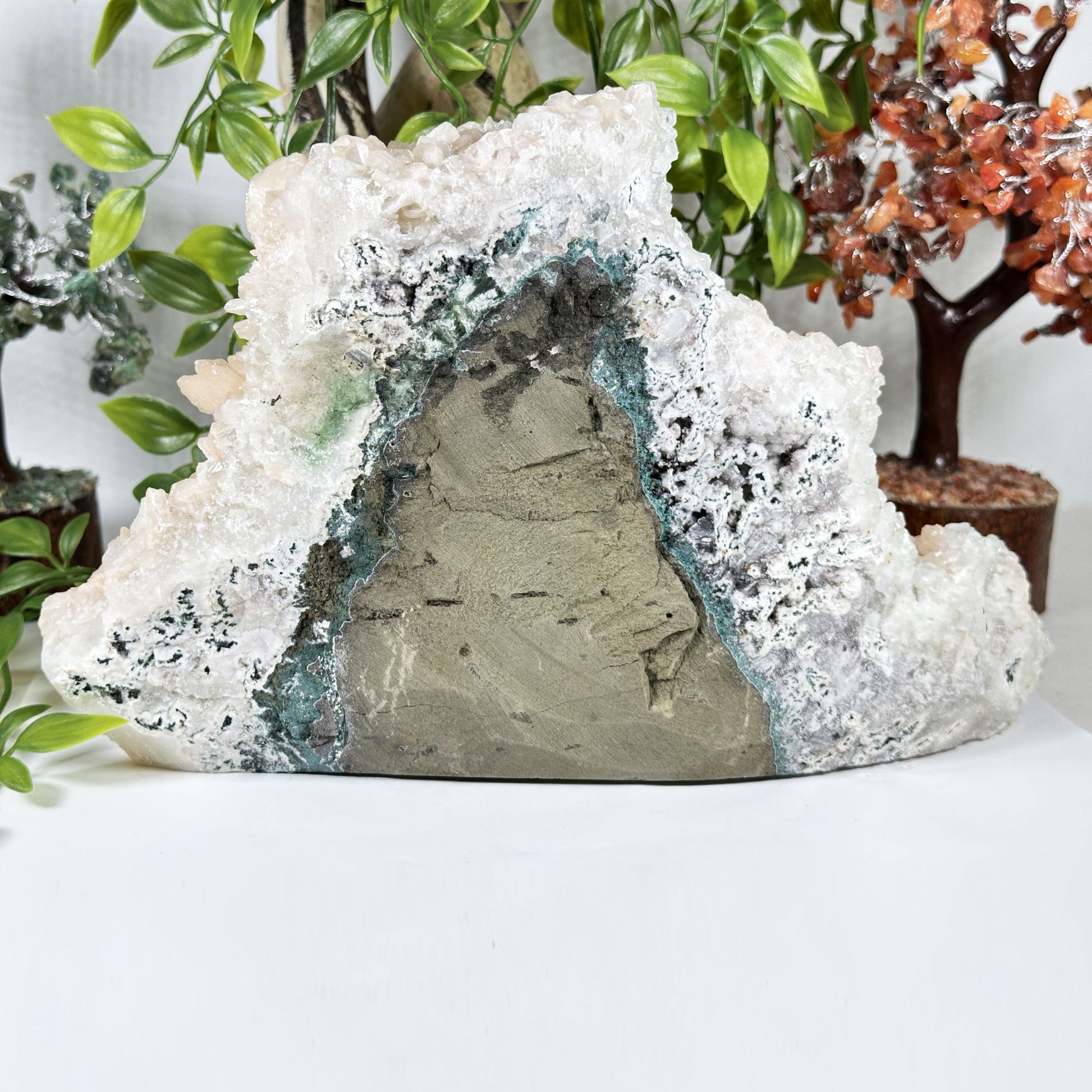 Stilbite Apophyllite Mineral Specimen - Gem Avenue Retail