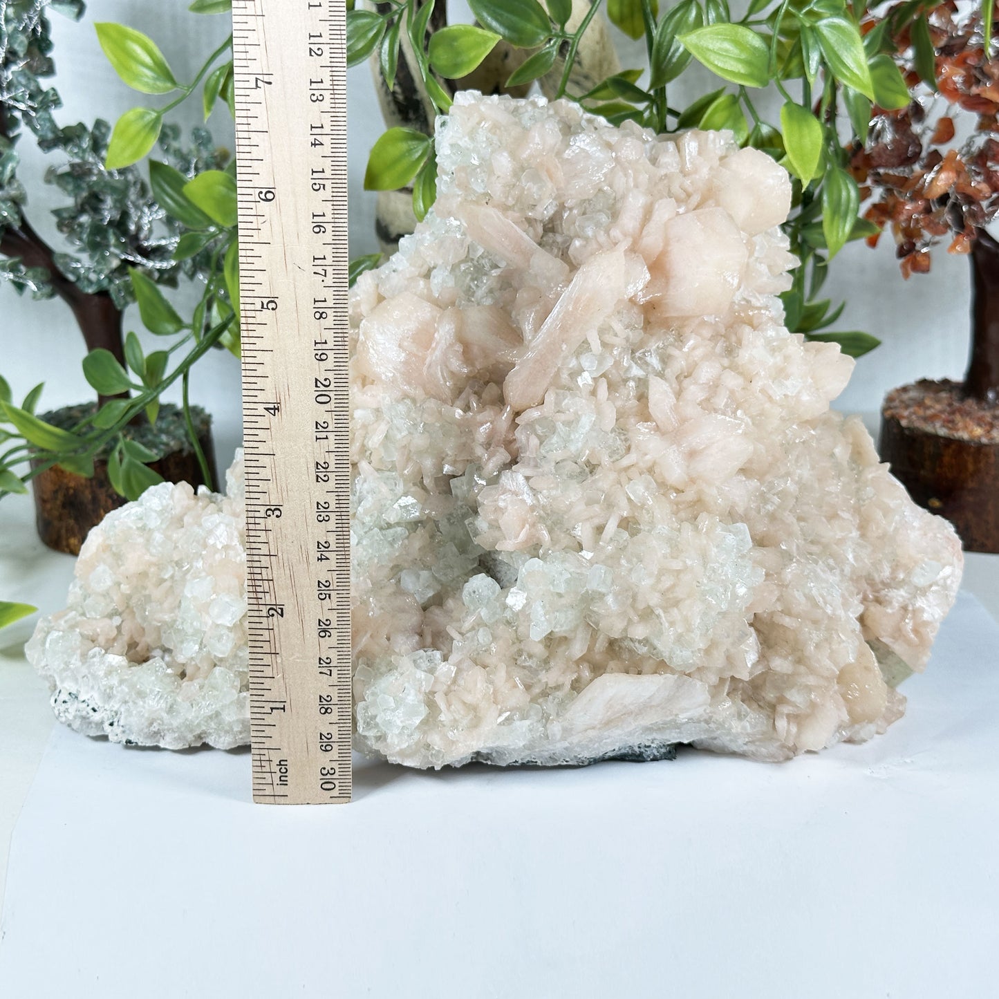 Stilbite Apophyllite Mineral Specimen - Gem Avenue Retail