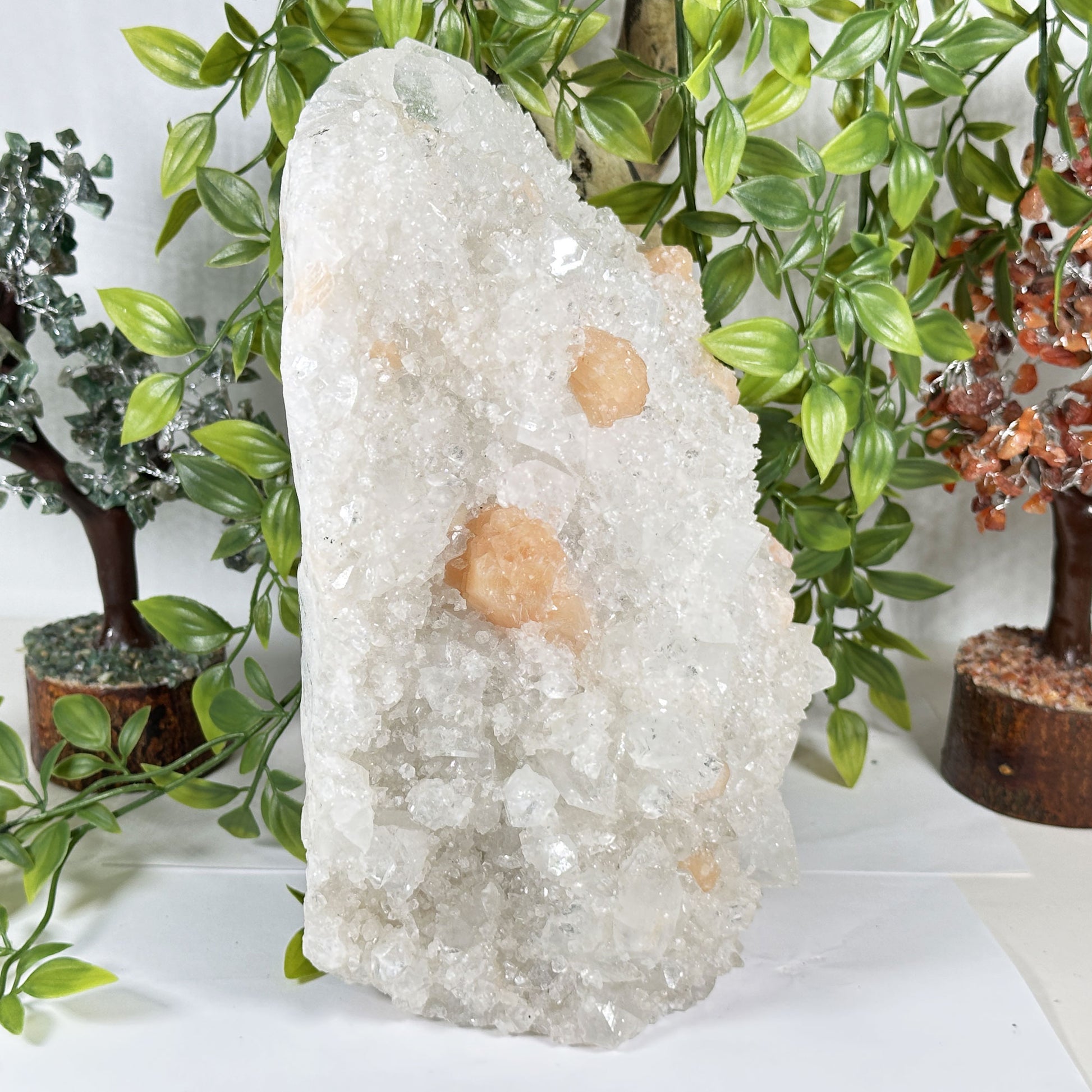Apophyllite Stilbite Mineral Specimen - Gem Avenue Retail