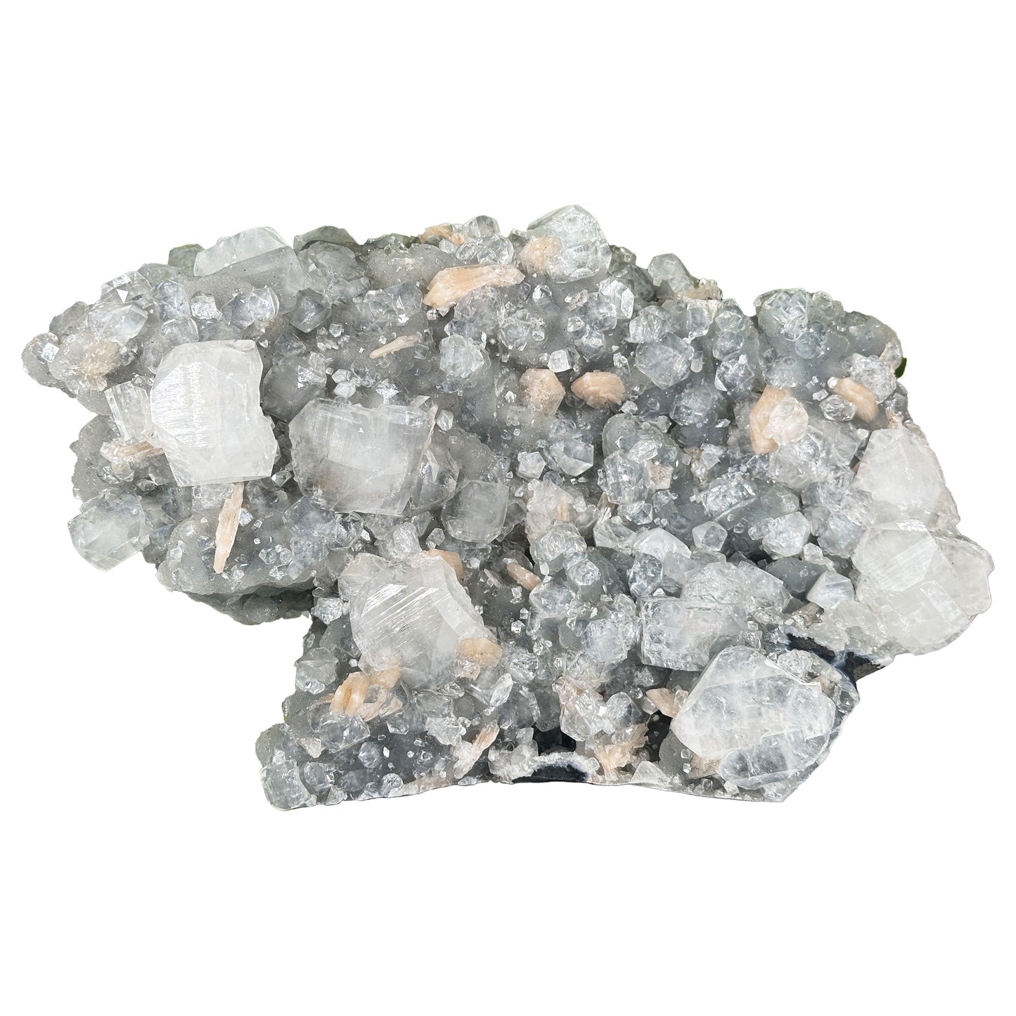Apophyllite Stilbite & Chalcedony Mineral Specimen - Gem Avenue Retail