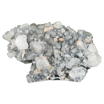 Apophyllite Stilbite & Chalcedony Mineral Specimen - Gem Avenue Retail