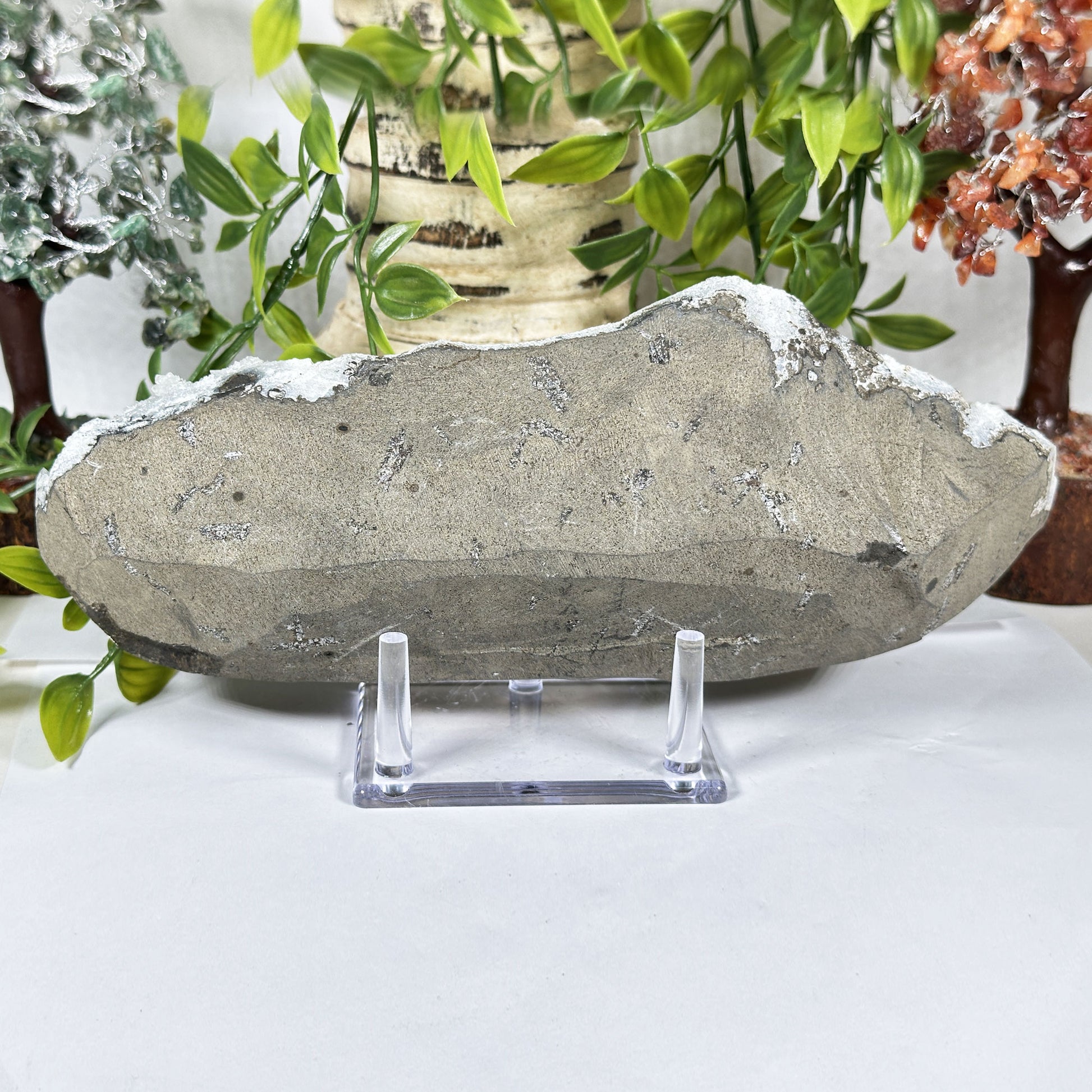 Chalcedony & Apophyllite Mineral Specimen - Gem Avenue Retail
