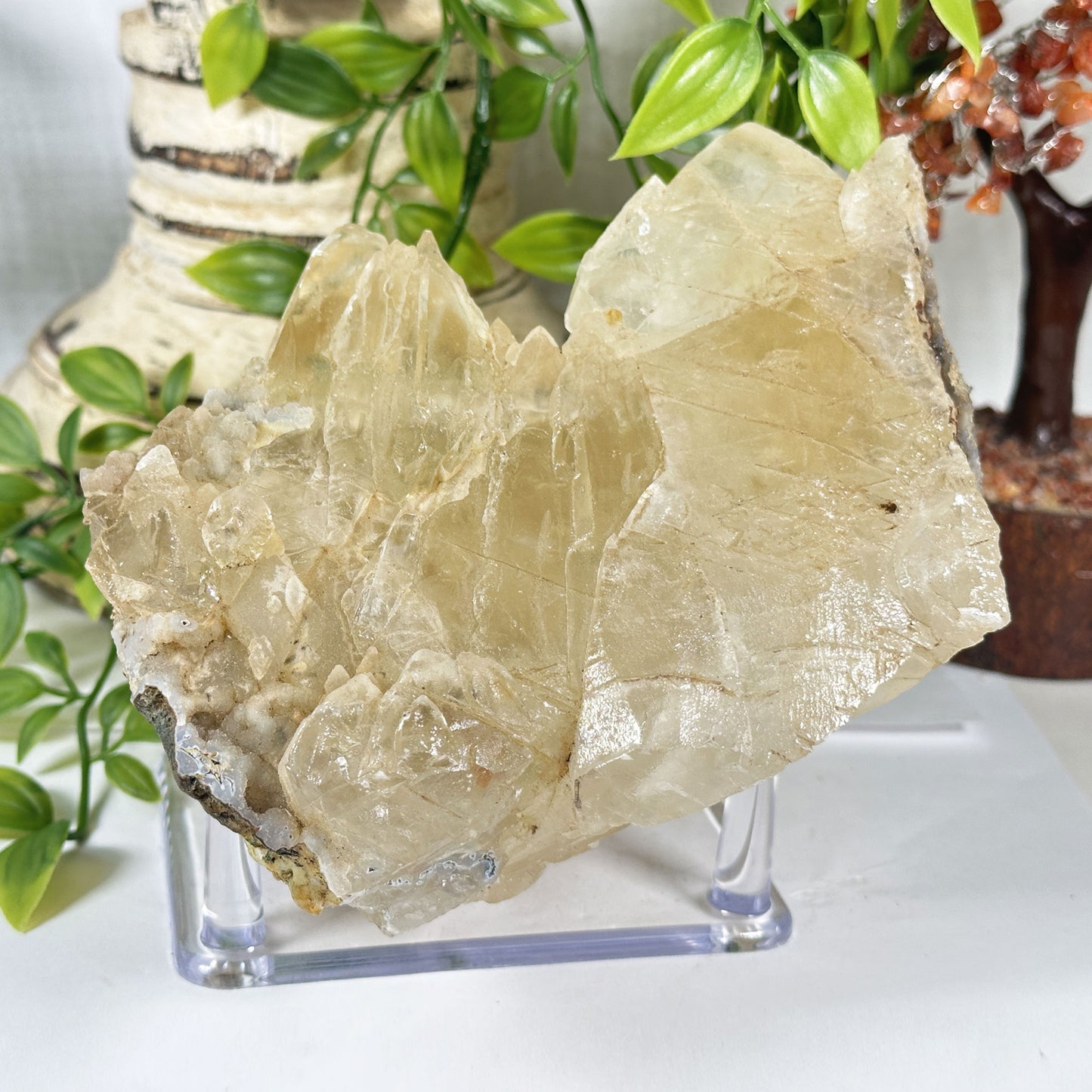 Calcite Crystal Mineral Specimen - Gem Avenue Retail