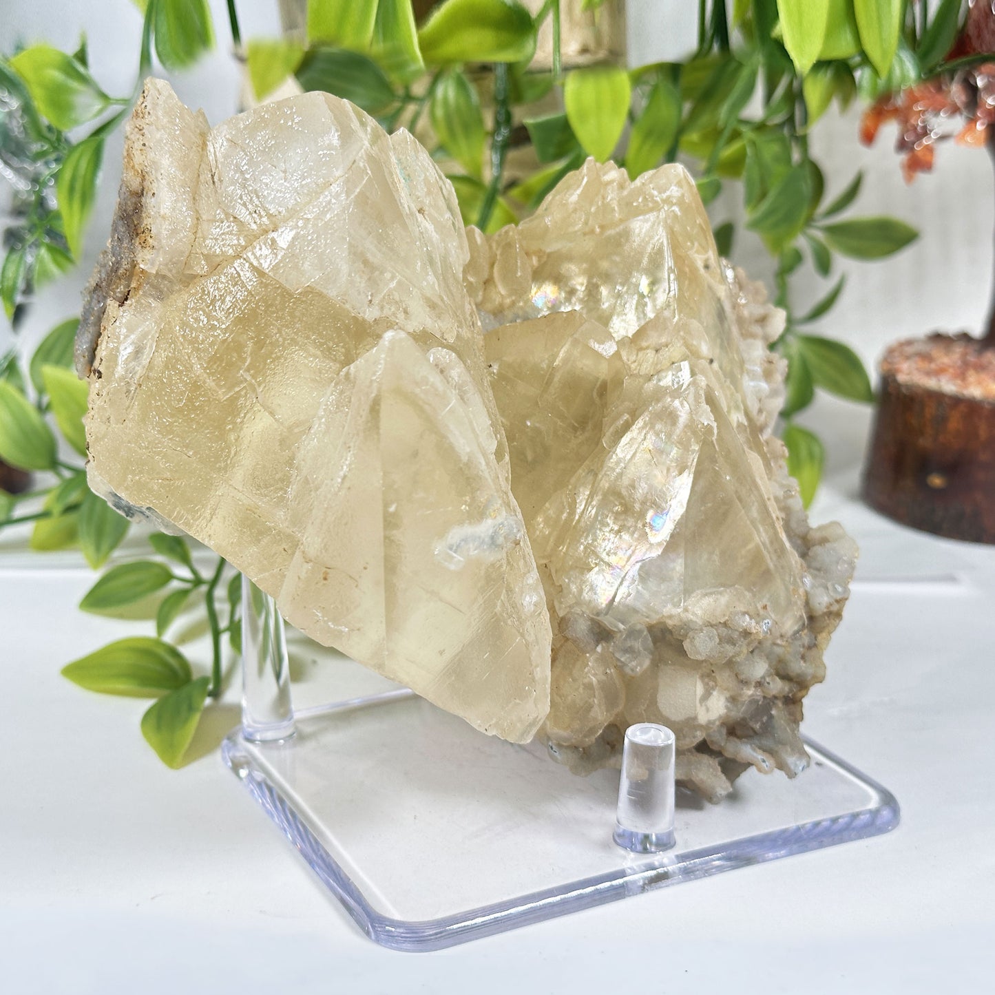 Calcite Crystal Mineral Specimen - Gem Avenue Retail