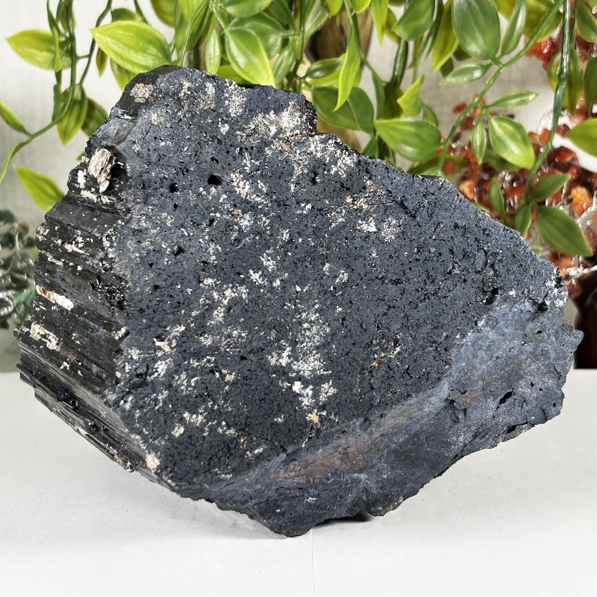 Black Tourmaline Mineral Specimen - Gem Avenue Retail