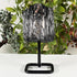 Natural Black Tourmaline Mineral Specimen 6.25" Display Crystal - RMI898
