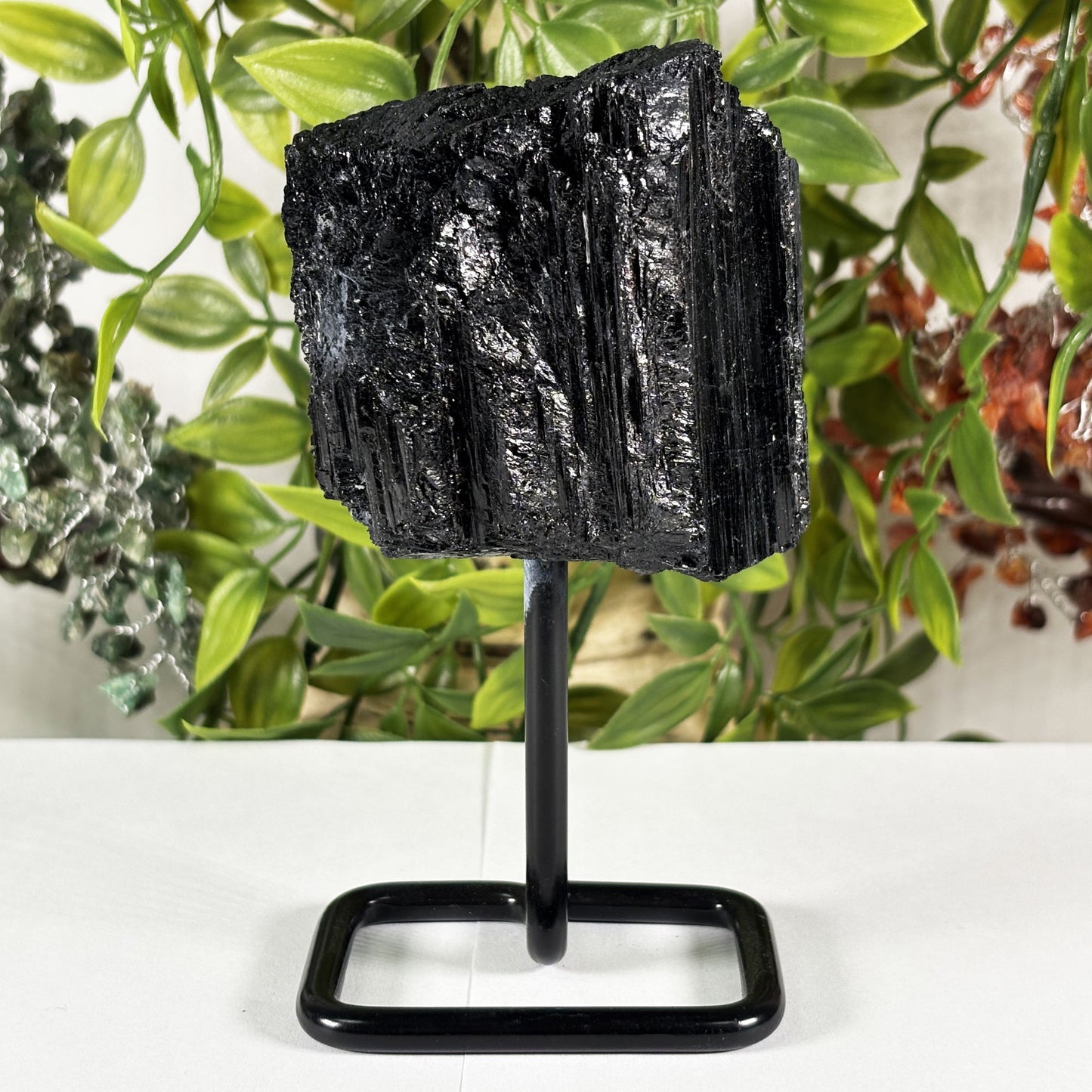 Black Tourmaline Mineral Specimen  - Gem Avenue Retail