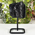 Natural Black Tourmaline Crystal Mineral Specimen 5.25" Display Piece