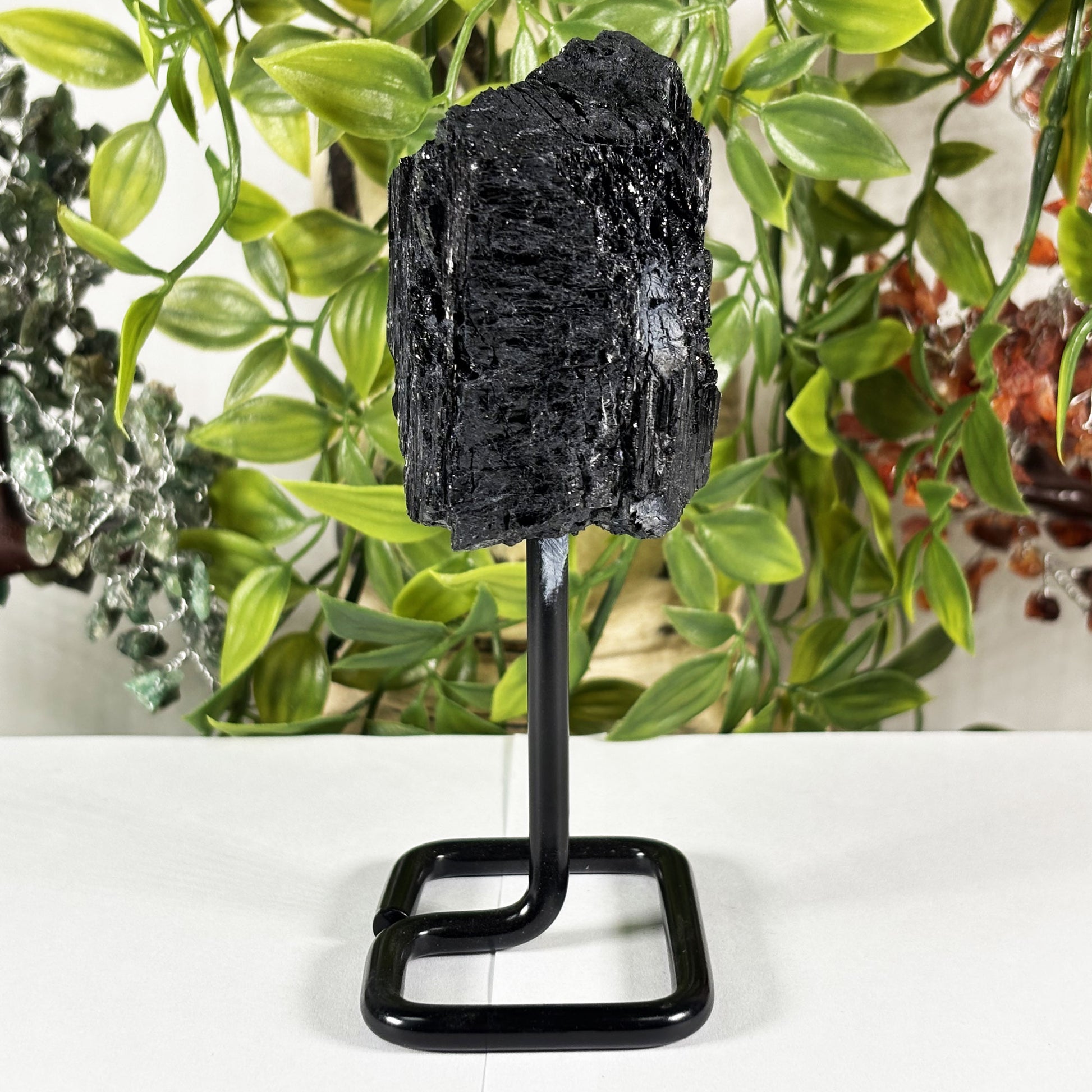Black Tourmaline Mineral Specimen  - Gem Avenue Retail