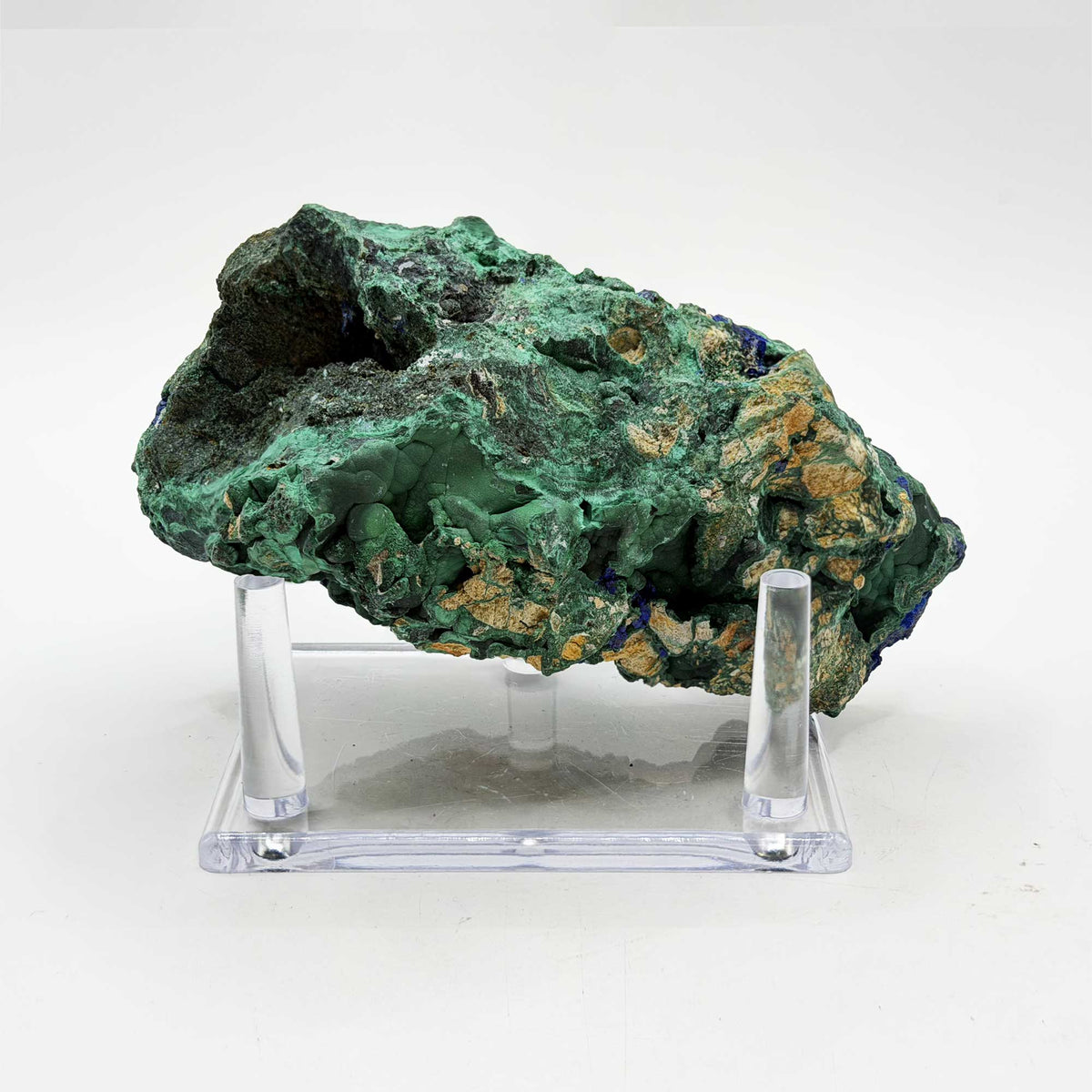 Natural Azurite Malachite Mineral Specimen 2" - Gem Avenue Retail