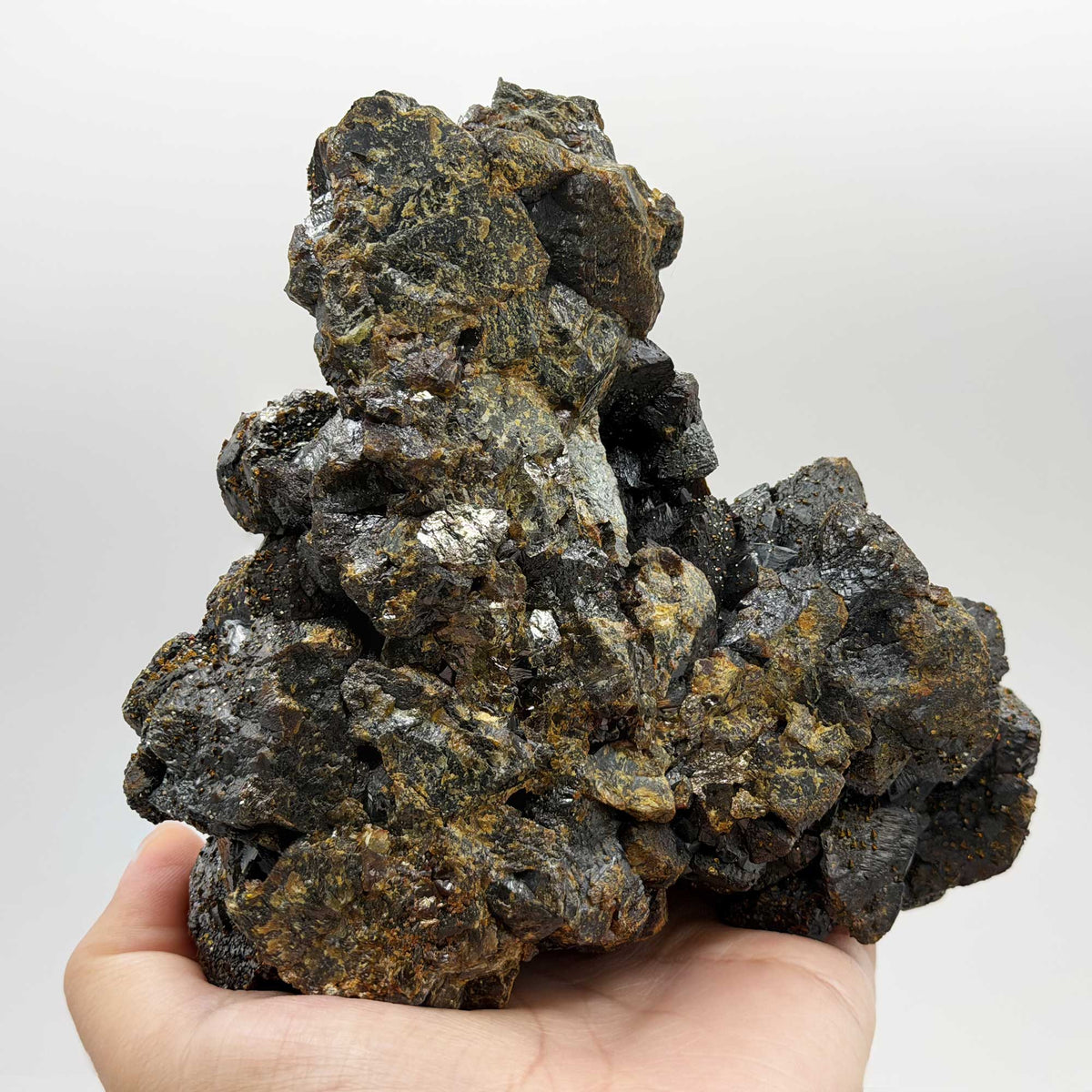 Natural Pyrite & Sphalerite Mineral Specimen - Gem Avenue Retail