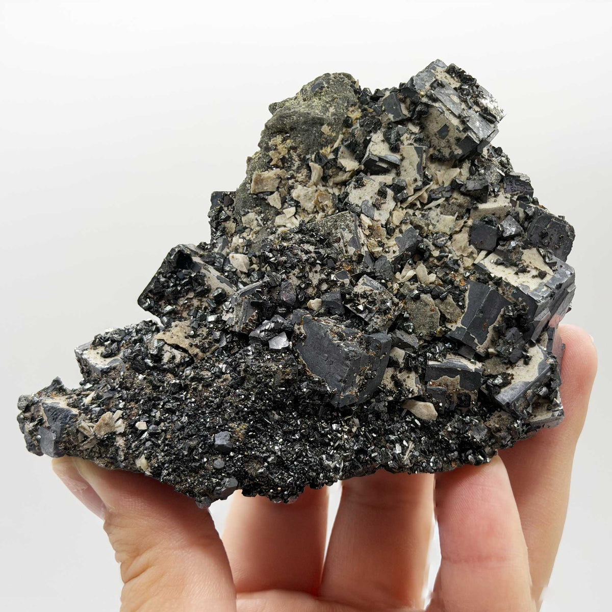 Galena & Sphalerite Mineral Specimen - Gem Avenue Retail