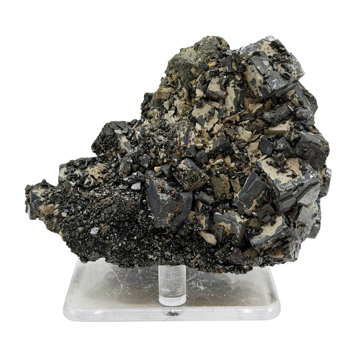 Galena & Sphalerite Mineral Specimen - Gem Avenue Retail