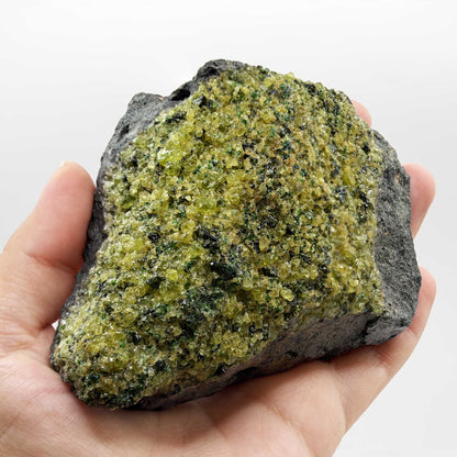 Natural Green Peridot Mineral Specimen - Gem Avenue Retail