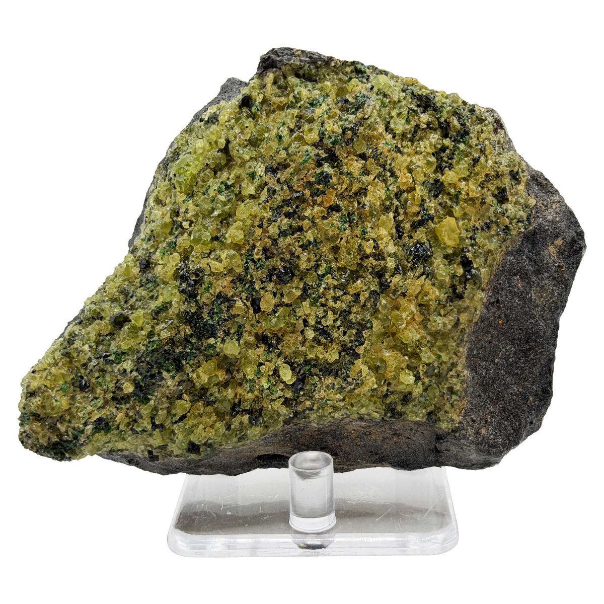 Natural Green Peridot Mineral Specimen - Gem Avenue Retail