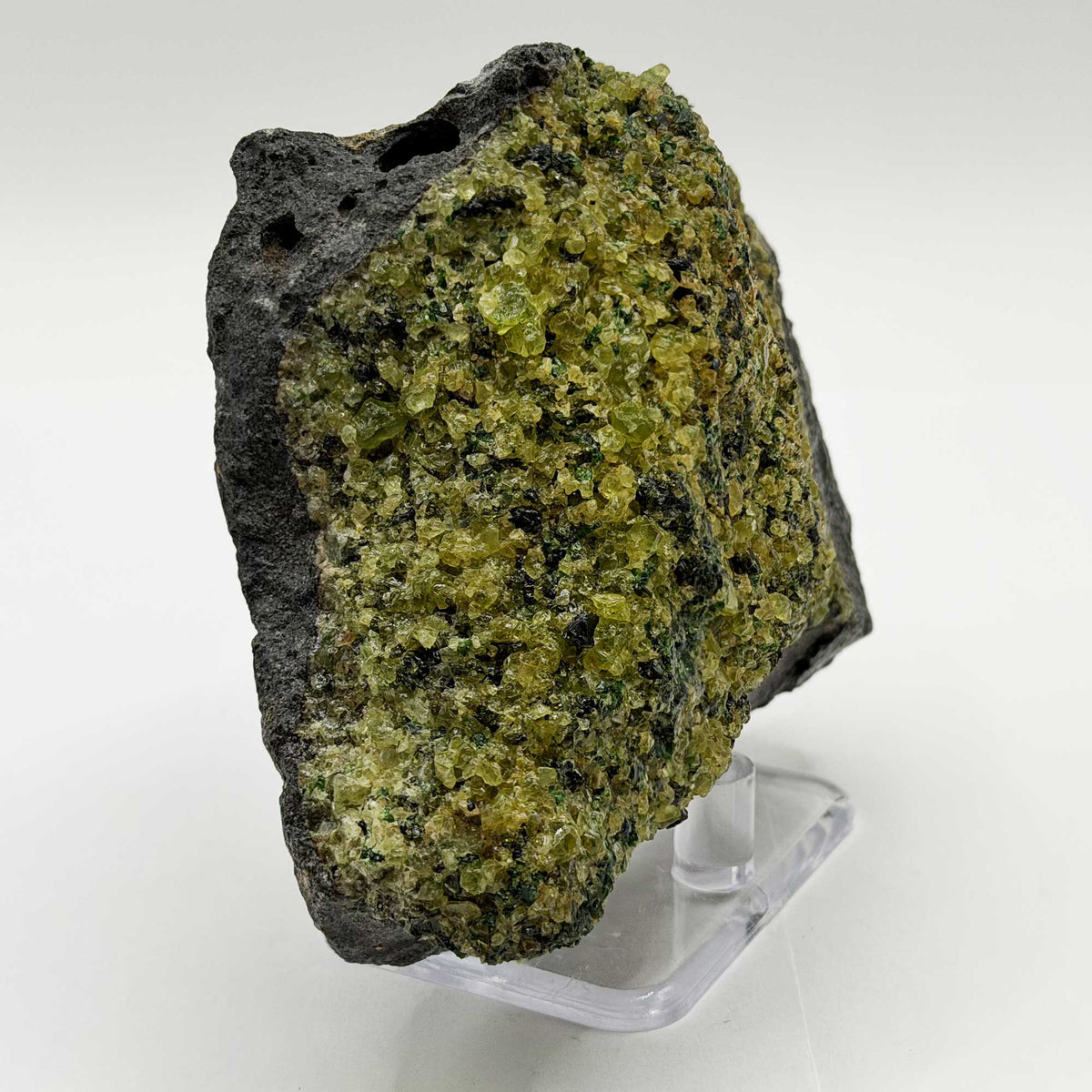 Natural Green Peridot Mineral Specimen - Gem Avenue Retail
