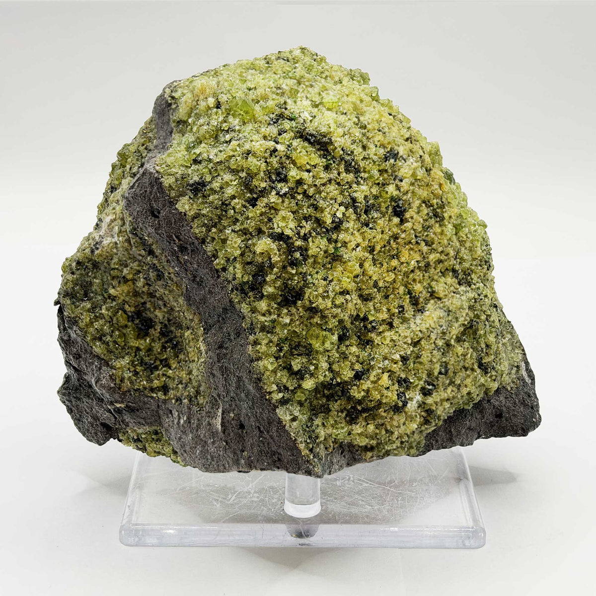 Natural Green Peridot Mineral Specimen - Gem Avenue Retail