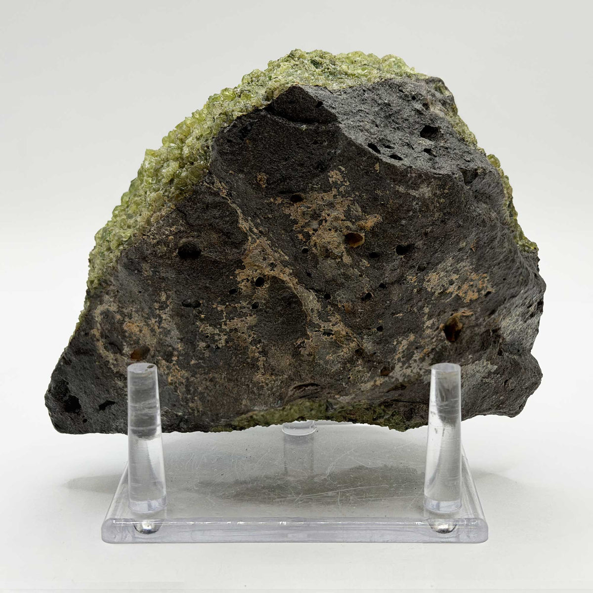 Natural Green Peridot Mineral Specimen - Gem Avenue Retail