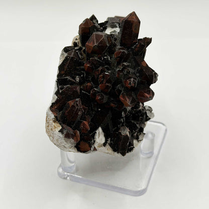 Natural Quartz with Hematite Mineral Specimen - Gem Avenue Retail