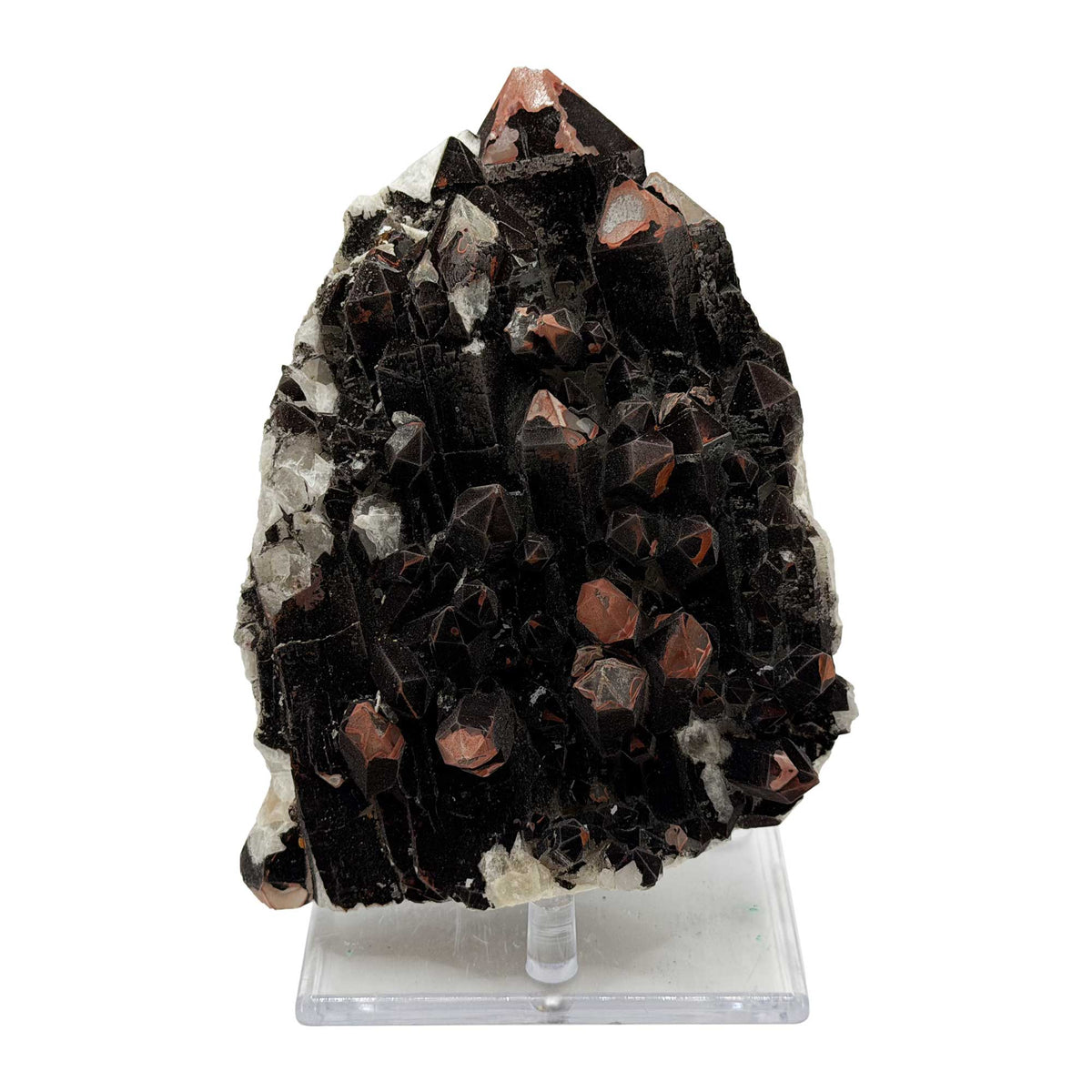 Natural Quartz with Hematite Mineral Specimen - Gem Avenue Retail